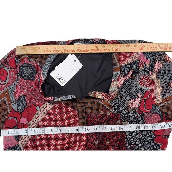 DR2 Daniel Rainn Dress Women Sz XL Multicolor Boho C271 Everyday Office Workwear - Picture 6 of 7